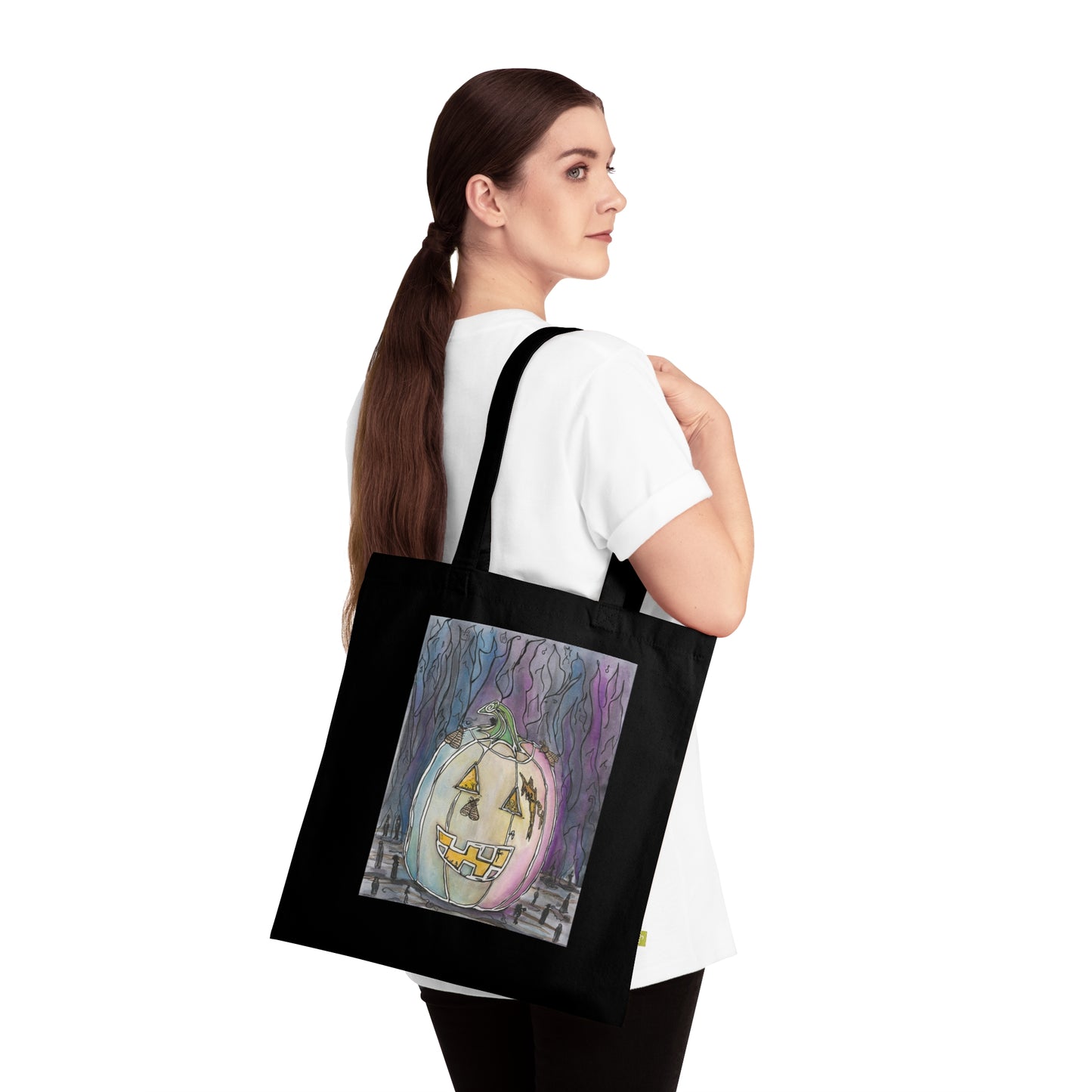 Jackie Lantern 2023 Organic Cotton Tote Bag