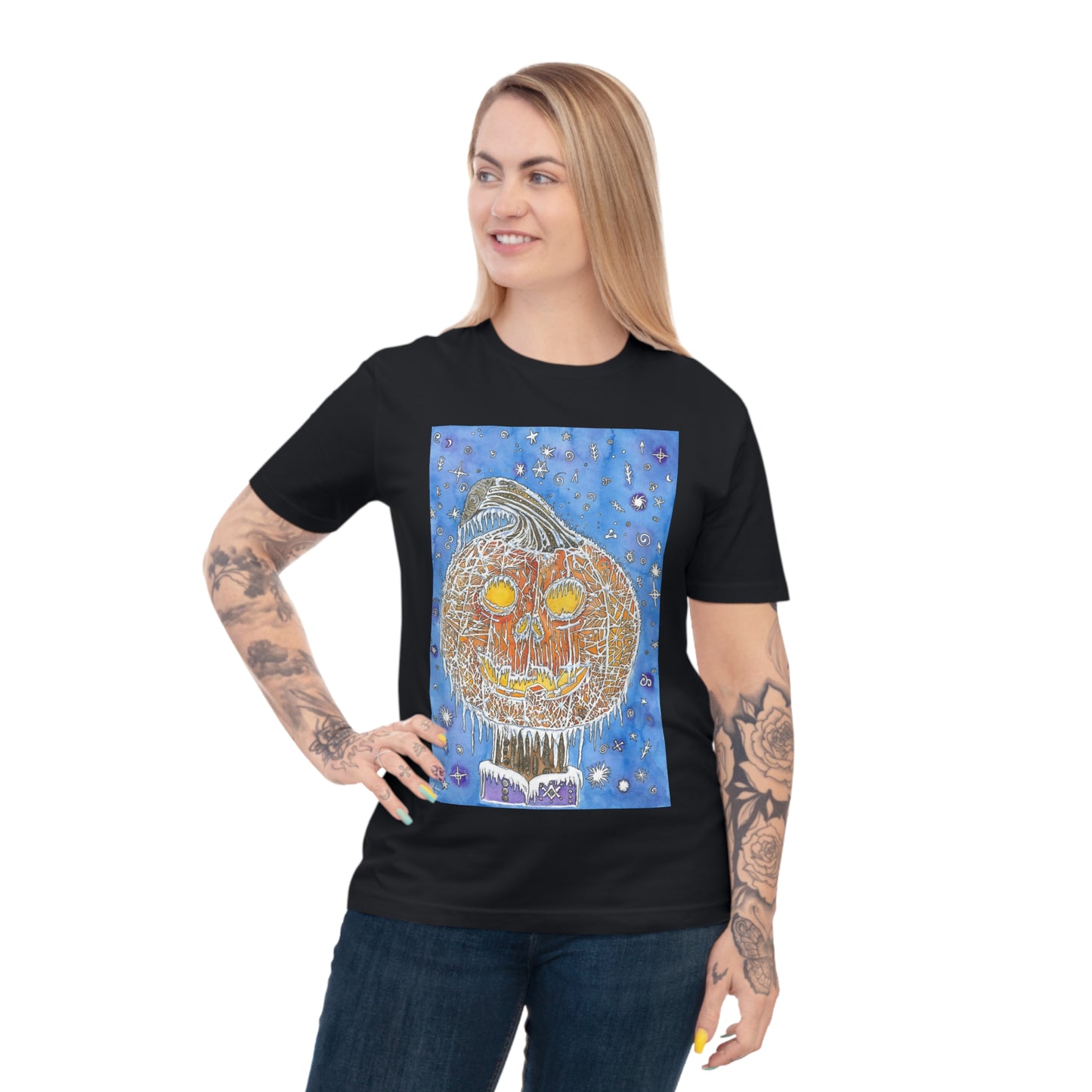 Icicle Pumpkin Chuck Unisex Classic Jersey T-shirt