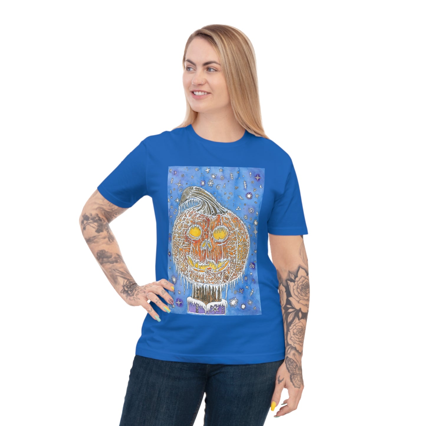 Icicle Pumpkin Chuck Unisex Classic Jersey T-shirt